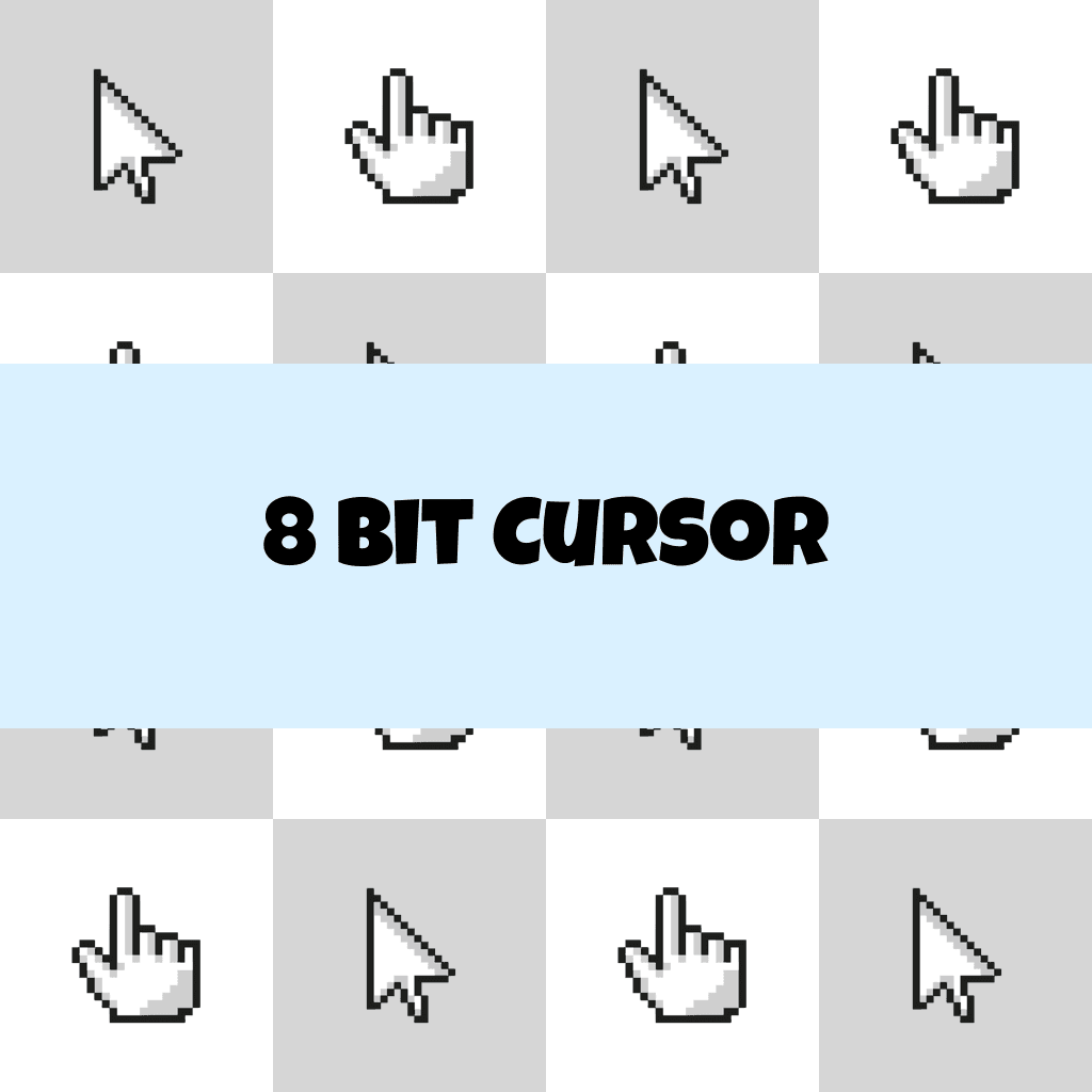 Preview 8 bit cursor custom cursor pack